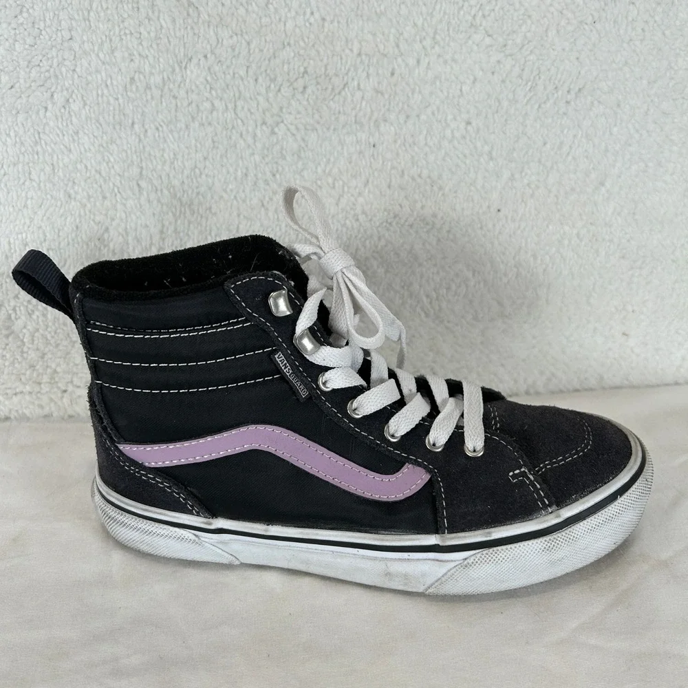 Vans Sk8-Hi Vansguard Missy Black Lavender‎ High Top Sneakers 3.0 US Missy
